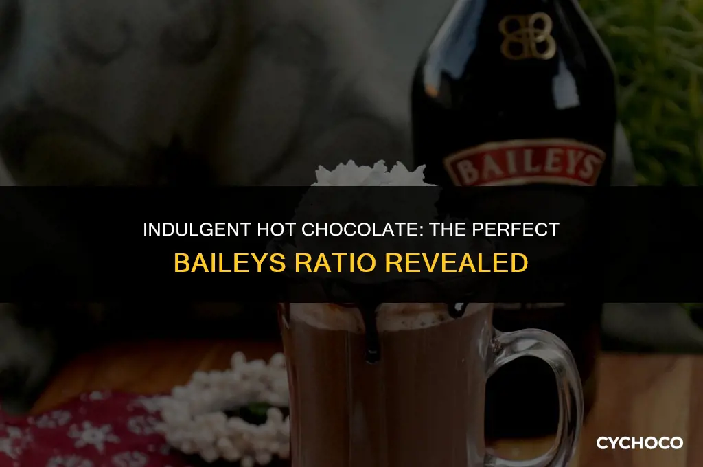 how much baileys in hot chocolate