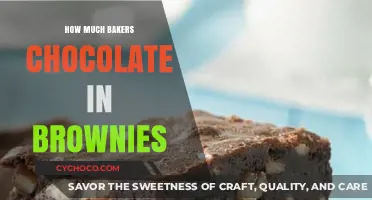 Decadent Brownies: The Perfect Baker's Chocolate Ratio Revealed