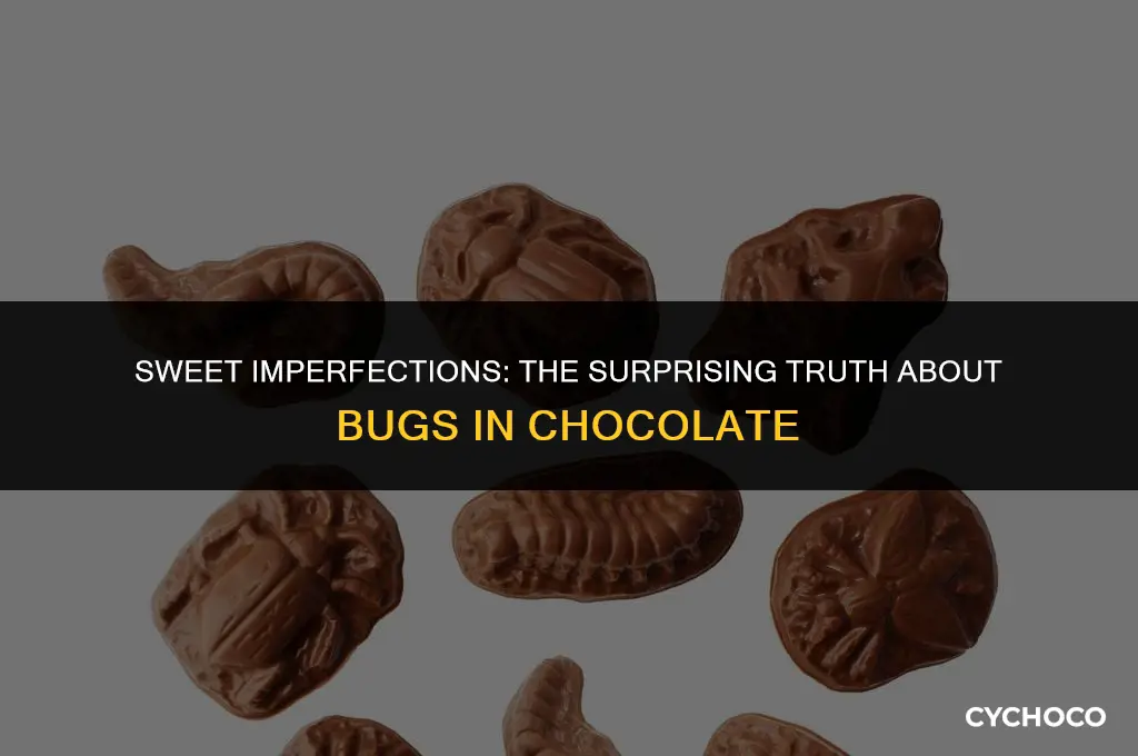 how much bugs are allowed in chocolate