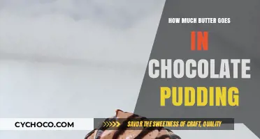 Indulgent Chocolate Pudding: The Perfect Butter Ratio Revealed