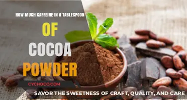 Caffeine Content in a Tablespoon of Cocoa Powder: What to Know