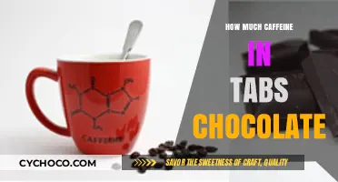 Exploring the Caffeine Content in Your Favorite Chocolate Tabs