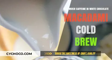 Caffeine Content in White Chocolate Macadamia Cold Brew Revealed