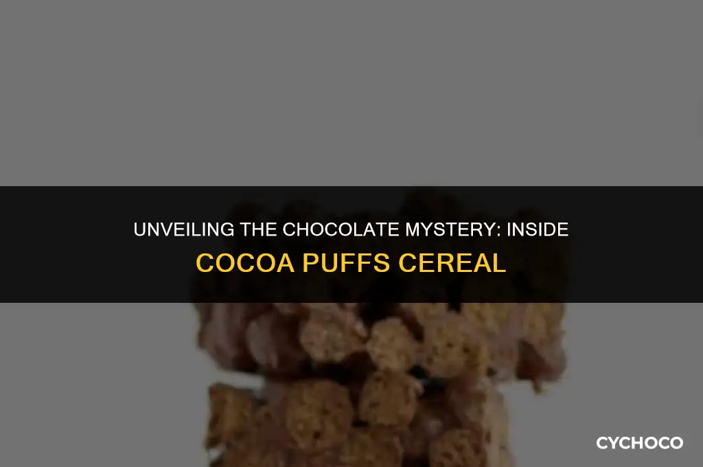 how much chocolate is in cocoa puffs
