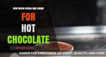 Perfecting Your Hot Chocolate: The Ideal Cocoa and Sugar Ratio