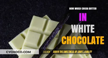 Decoding White Chocolate: The Surprising Amount of Cocoa Butter Inside