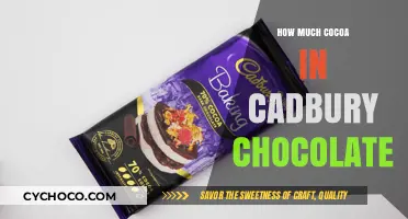 Unveiling the Richness: Cadbury's Cocoa Content Revealed