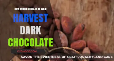 Exploring the Richness: Cocoa Content in Wild Harvest Dark Chocolate