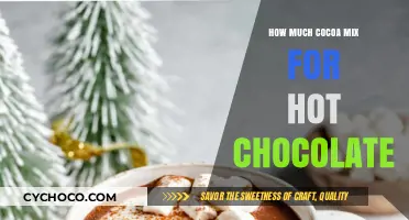 Perfecting Your Hot Chocolate: The Ideal Cocoa Mix Ratio