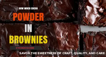 Decoding the Perfect Brownie: A Guide to Cocoa Powder Measurements