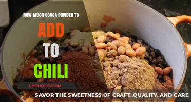 Rich and Bold: The Perfect Cocoa Powder Addition to Your Chili Recipe
