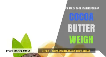 Measuring Cocoa Butter: A Guide to Tablespoon Weights