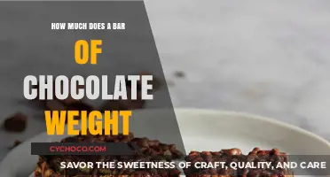 Uncovering the Surprising Weight of a Standard Chocolate Bar