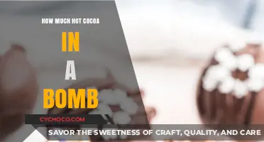 Explosive Warmth: The Surprising Amount of Hot Cocoa in a Bomb