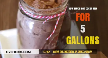 Perfecting Your Large Batch: Hot Cocoa Mix for 5 Gallons