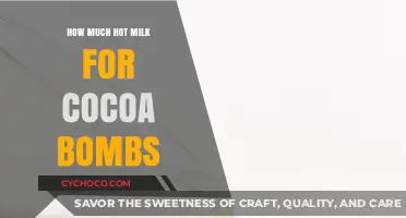 Perfecting the Art: How Much Hot Milk for Cocoa Bombs?
