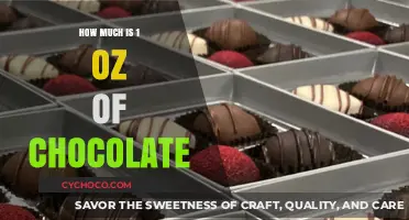 Unveiling the Value: How Much is 1 Ounce of Chocolate Worth?