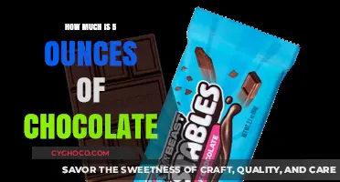 Measuring Chocolate: Understanding the Weight of 5 Ounces in Treats