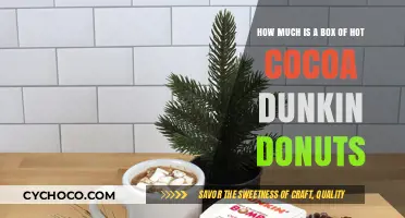 Delightful Dunkin' Donuts Hot Cocoa: Price and Pleasure in Every Box