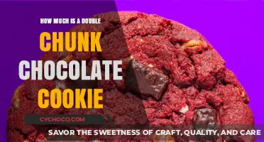 Double Chunk Chocolate Cookie Price: A Sweet Treat's Cost Revealed