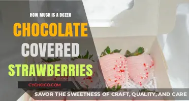 Delicious Treat Pricing: Chocolate-Covered Strawberries by the Dozen