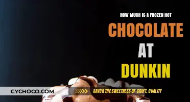 Chill Treat: Dunkin's Frozen Hot Chocolate Price Revealed!