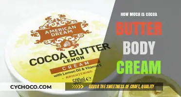 Discover the Price of Luxurious Cocoa Butter Body Cream
