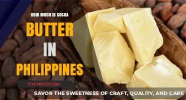 Exploring the Cost of Cocoa Butter in the Philippines: A Comprehensive Guide