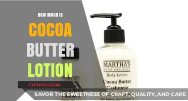 Discover the Price of Luxurious Cocoa Butter Lotion Today!