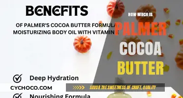 Discover the Price of Palmer Cocoa Butter: A Comprehensive Guide