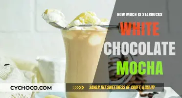Starbucks White Chocolate Mocha Price: A Sweet Indulgence Cost Breakdown