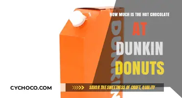 Savoring Warmth: Dunkin' Donuts Hot Chocolate Price Revealed