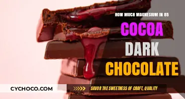 Decadent Dark Chocolate: Unveiling the Magnesium Content in Every Bite