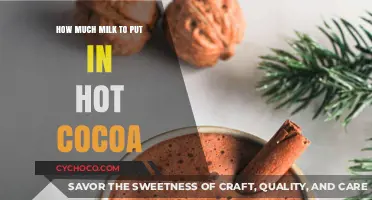 Perfecting Your Hot Cocoa: The Ideal Milk-to-Chocolate Ratio