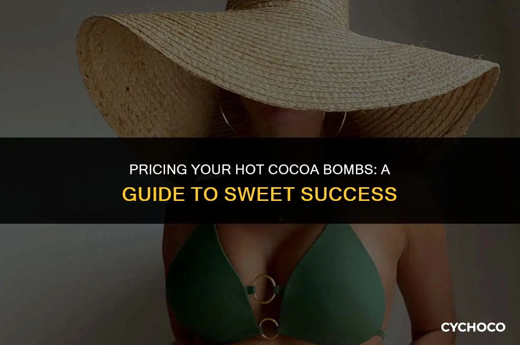 how much should i charge for hot cocoa bombs