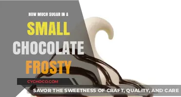 Small Chocolate Frosty Sugar Content: Surprising Facts Revealed