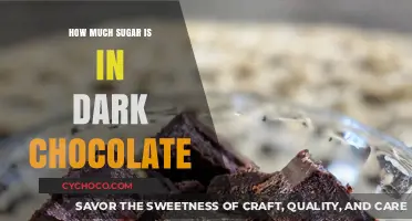 Unsweetening the Truth: Sugar Content in Dark Chocolate Revealed
