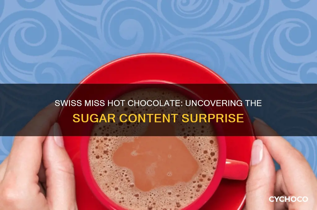 how much sugar is in swiss miss hot chocolate