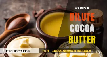 The Art of Diluting Cocoa Butter: A Comprehensive Guide