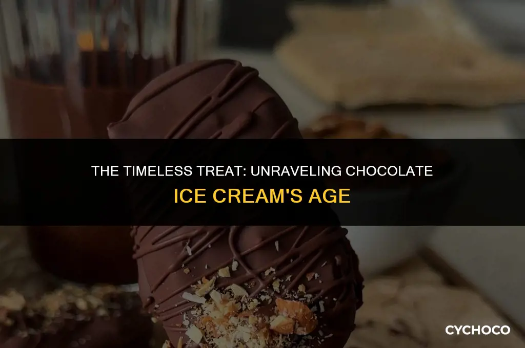 how old is chocolate ice cream