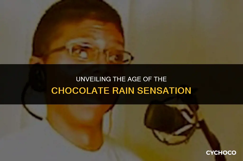 how old is chocolate rain guy