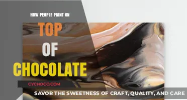 Sweet Canvas: The Art of Painting on Chocolate