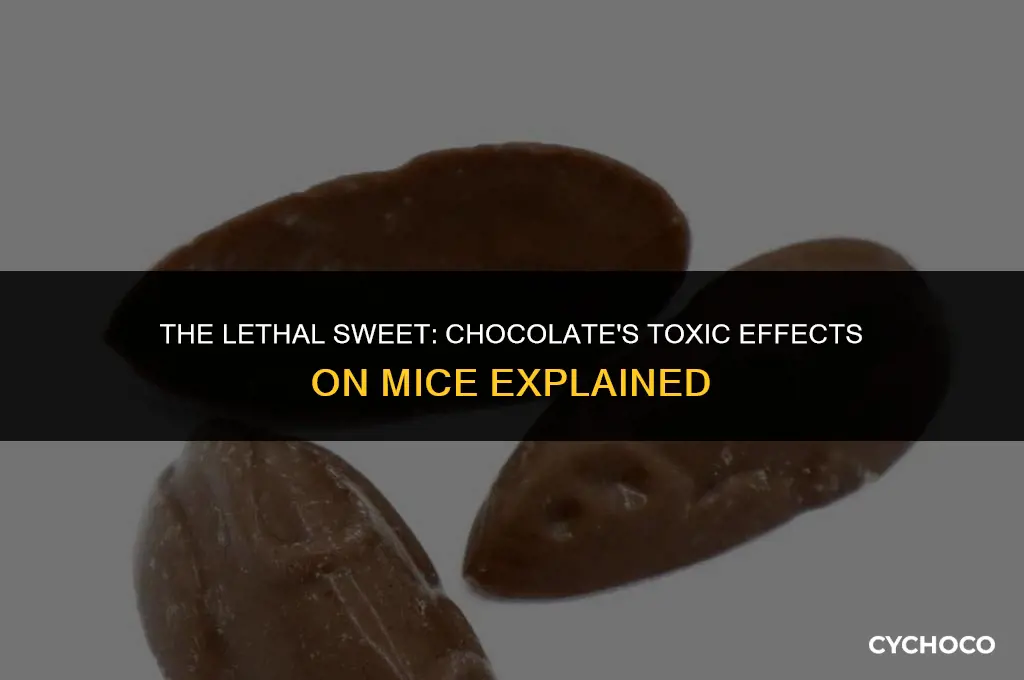 how poisonous is chocolate to mice
