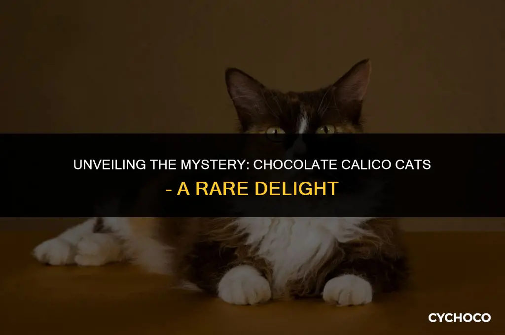 how rare are chocolate calico cats