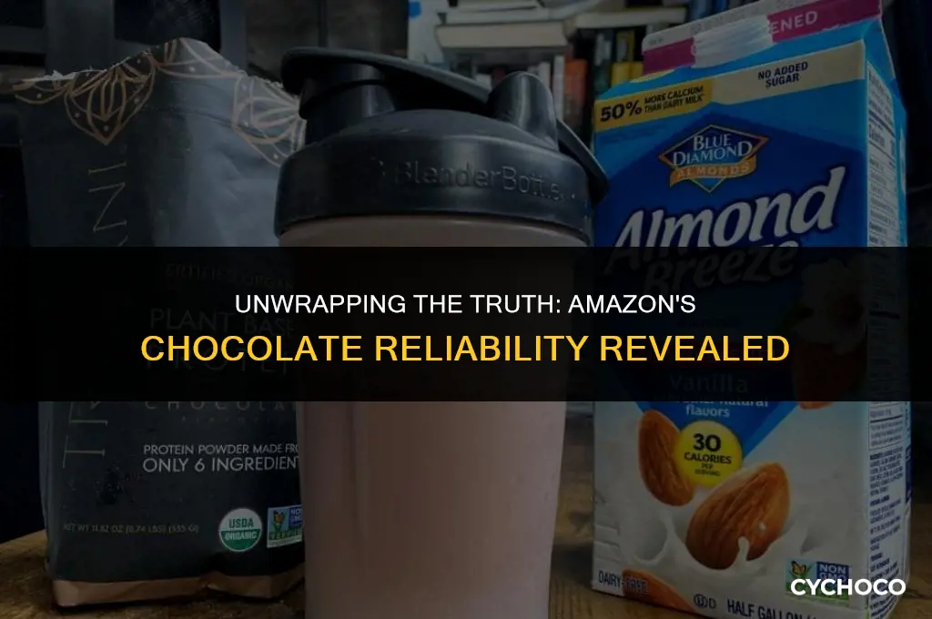 how reliable is amazon for chocolate