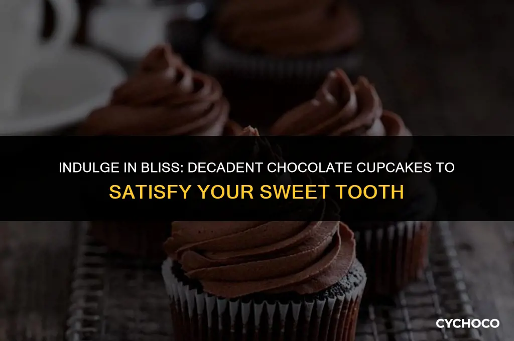 how sweet it is chocolate cupcakes