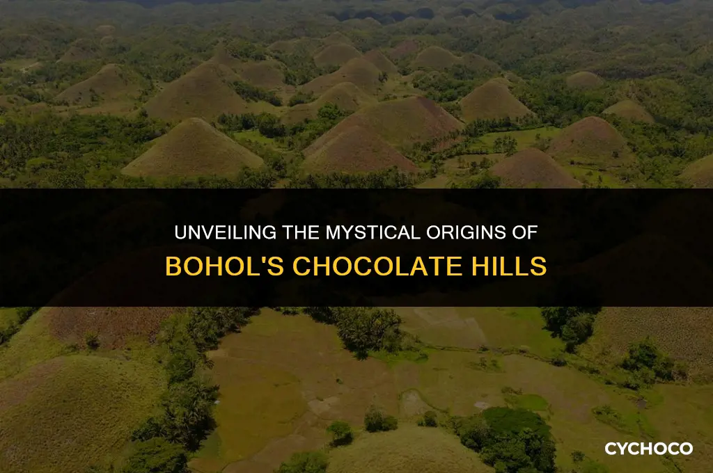 how the chocolate hills were formed