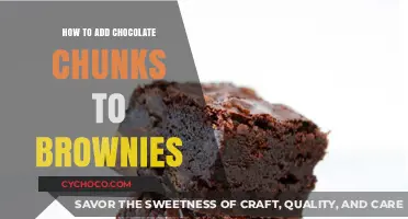 Decadent Brownie Bliss: The Art of Adding Chocolate Chunks