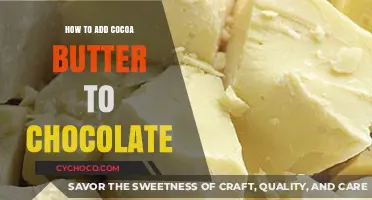 Enrich Your Chocolate: The Art of Adding Cocoa Butter