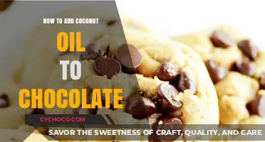 Enhancing Chocolate with Coconut Oil: A Delicious Fusion